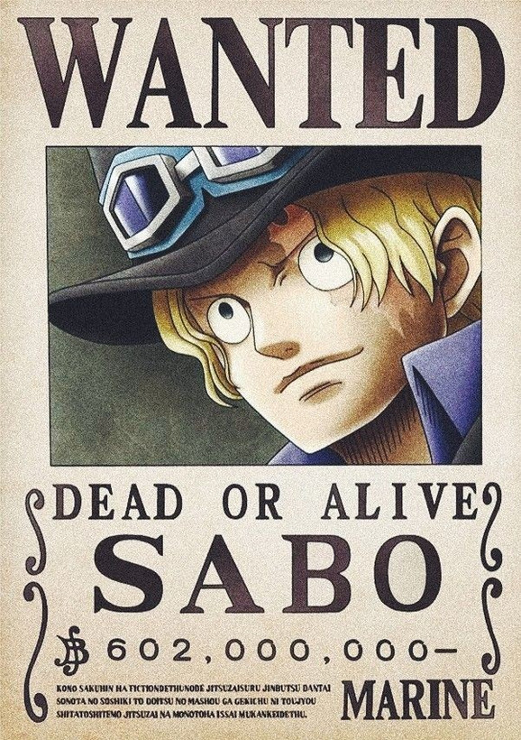 wanted sabo