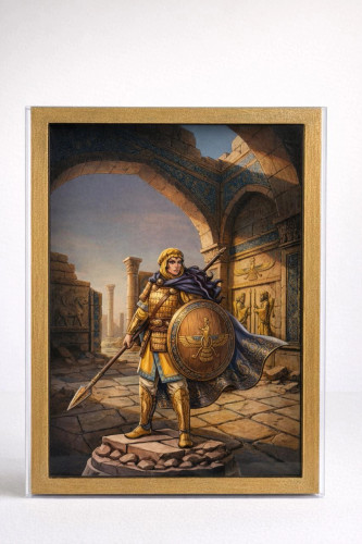 تابلو جنگاور هخامنشی